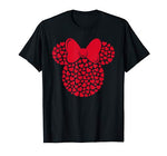Disney Minnie Mouse Icon Filled with Hearts T-Shirt