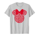 Disney Minnie Mouse Icon Filled with Hearts T-Shirt