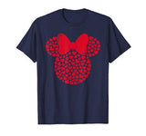 Disney Minnie Mouse Icon Filled with Hearts T-Shirt