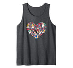 Disney Snow White and the Seven Dwarfs Heart Valentine’s Day Tank Top