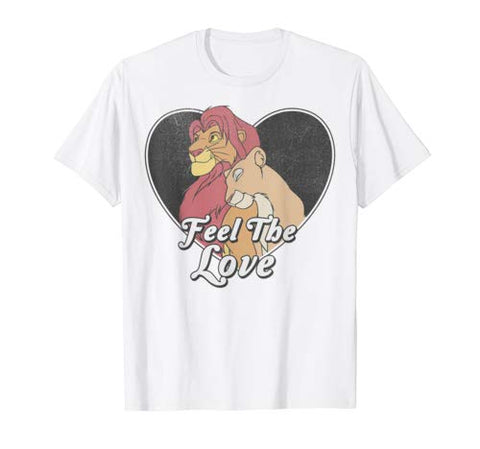 Disney The Lion King Valentine’s Day Feel The Love T-Shirt