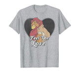 Disney The Lion King Valentine’s Day Feel The Love T-Shirt