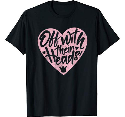 Disney Villains Valentine’s Day Off With Their Heads T-Shirt