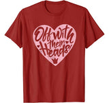Disney Villains Valentine’s Day Off With Their Heads T-Shirt