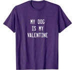 Dogs Valentines Day Gift  My Dog Is My Valentine T-Shirt