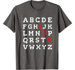 English Teacher Valentines Day T-Shirt
