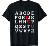 English Teacher Valentines Day T-Shirt