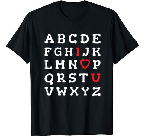 English Teacher Valentines Day T-Shirt
