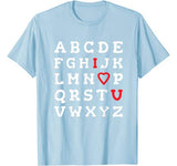 English Teacher Valentines Day T-Shirt