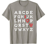 English Teacher Valentines Day T-Shirt