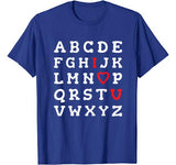 English Teacher Valentines Day T-Shirt