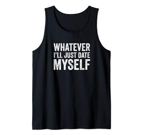 Funny Anti Valentine Unisex Humor Tank Top
