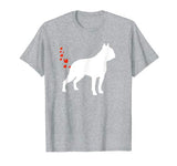 Funny Boston Terrier Heart Farts Valentines Day Dog T-Shirt