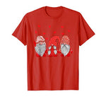Funny Couple Matching Gnomes Valentines Day Heart Lover Gift T-Shirt
