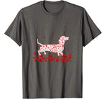 Funny Dachshund Valentines Day Gift Dog Dad Dog Mom T-Shirt