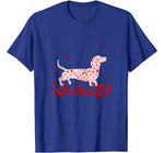 Funny Dachshund Valentines Day Gift Dog Dad Dog Mom T-Shirt