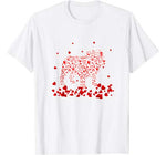 Funny English Bulldog Valentines Day Gift Dog Dad Dog Mom T-Shirt