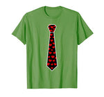 Funny Heart Tie Valentines Day T-Shirt