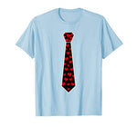 Funny Heart Tie Valentines Day T-Shirt