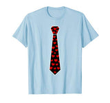 Funny Heart Tie Valentines Day T-Shirt