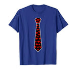 Funny Heart Tie Valentines Day T-Shirt