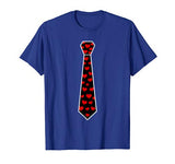 Funny Heart Tie Valentines Day T-Shirt