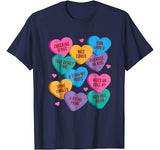 Funny Librarian Shirt Valentines Book Worm Reading Tshirt