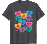 Funny Librarian Shirt Valentines Book Worm Reading Tshirt