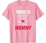 Funny Mom Shirts From Son  He Calls Me Mommy T-Shirt T-Shirt