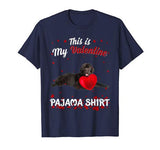 Funny Newfoundland This Is My Valentine Pajama Shirt Gift T-Shirt