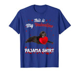 Funny Newfoundland This Is My Valentine Pajama Shirt Gift T-Shirt