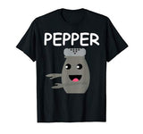 Funny Salt PEPPER Matching Couples Valentines T Shirts