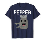 Funny Salt PEPPER Matching Couples Valentines T Shirts