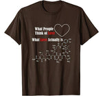 Funny Science T Shirt for Valentine Day