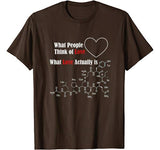 Funny Science T Shirt for Valentine Day