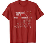 Funny Science T Shirt for Valentine Day