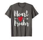 Funny Valentines Day Heart Breaker T-Shirt