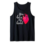 Funny Valentines Day Shirt You Have My Heart Gifts #2 Tank Top