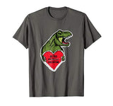Funny Valentine’s Day T Rex Dino T Shirt – Be My Valentine