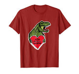 Funny Valentine’s Day T Rex Dino T Shirt – Be My Valentine