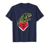 Funny Valentine’s Day T Rex Dino T Shirt – Be My Valentine