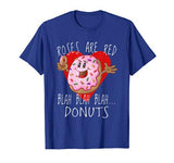Funny Valentines Day T Shirt Boys Roses Are Red Donuts