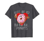 Funny Valentines Day T Shirt Boys Roses Are Red Donuts