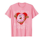 Funny Valentines Day T Shirt Boys Roses Are Red Donuts
