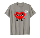 Funny Valentine’s Day T Shirt – Red Solo Heart