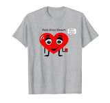 Funny Valentine’s Day T Shirt – Red Solo Heart