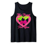 Funny Valentines Shirt  My Heart Beats for You Tank Top
