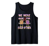Funny Valentines Shirt We Were Made for Each Other PB J Gift Tank Top