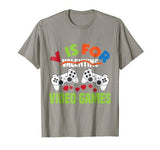 Funny Video Games Lover Valentine Day Shirts For Kids Boys