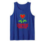 Game Controller I Paused My Game To Be With You Valentines Tank Top
